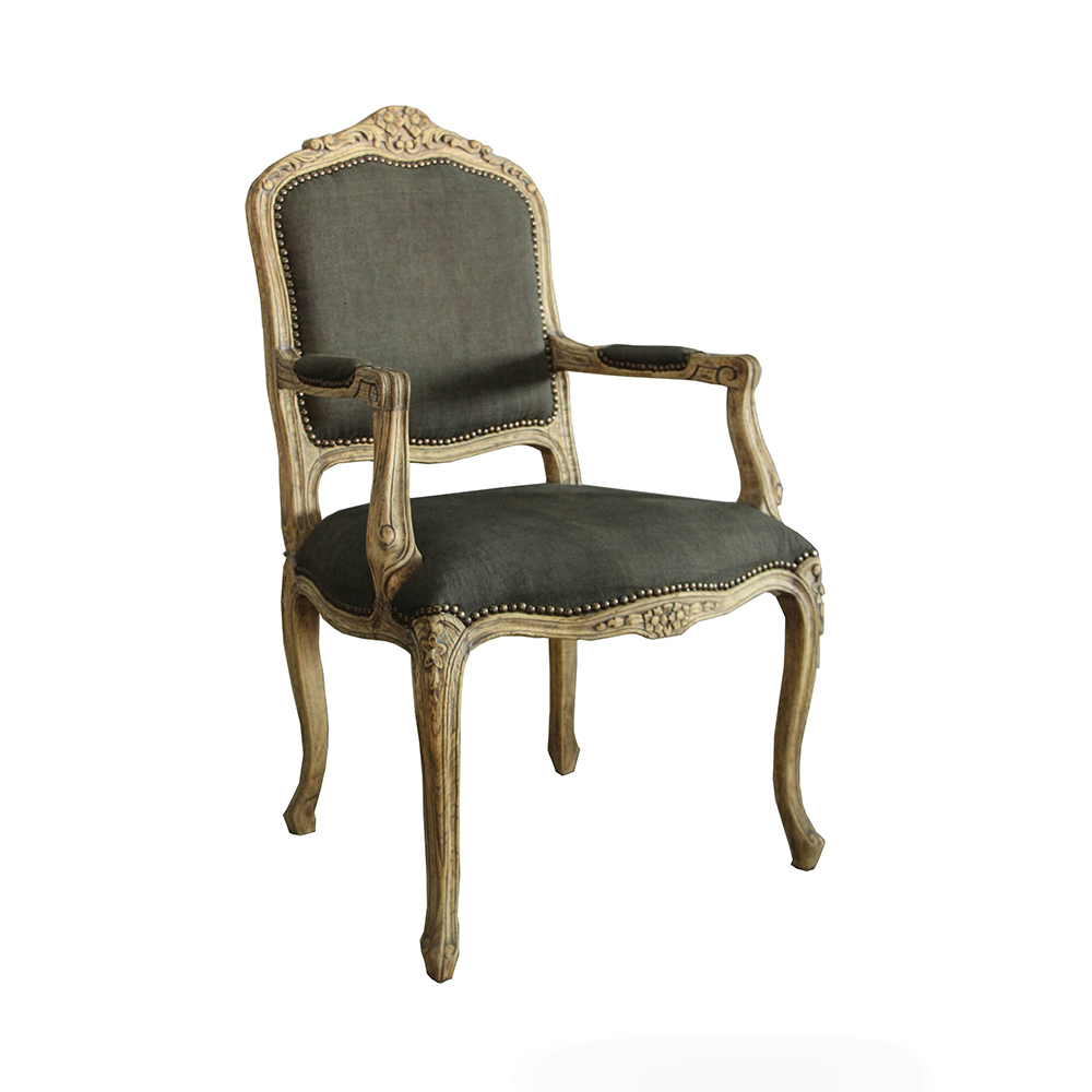 Gustavian Armed Dining Chair