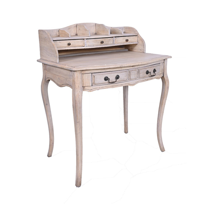 Desk in Distressed Wood Finish