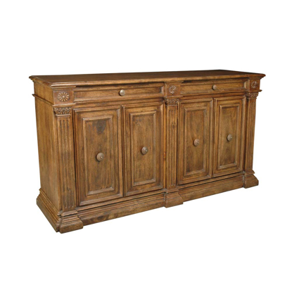Roman Inspired Wooden Hand Carved Sideboard