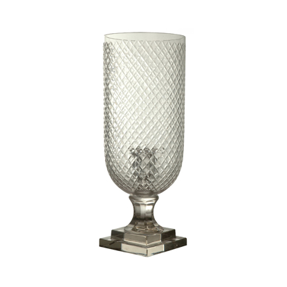 Design Embellished Glass Candle Holder