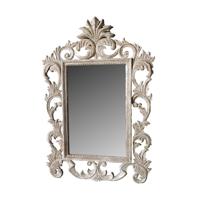 Solid Wood Carving Mirror