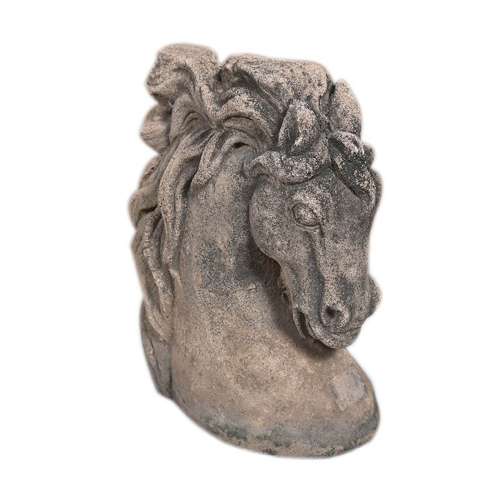 Stone Carved Horse Figurines