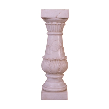 Beautiful Carved Marble Pillar