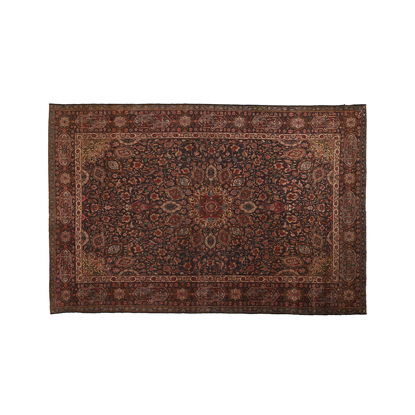 Old Antique Woolen Agra Carpet