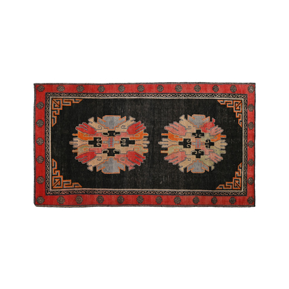 Turkish Vintage Relief Carpet