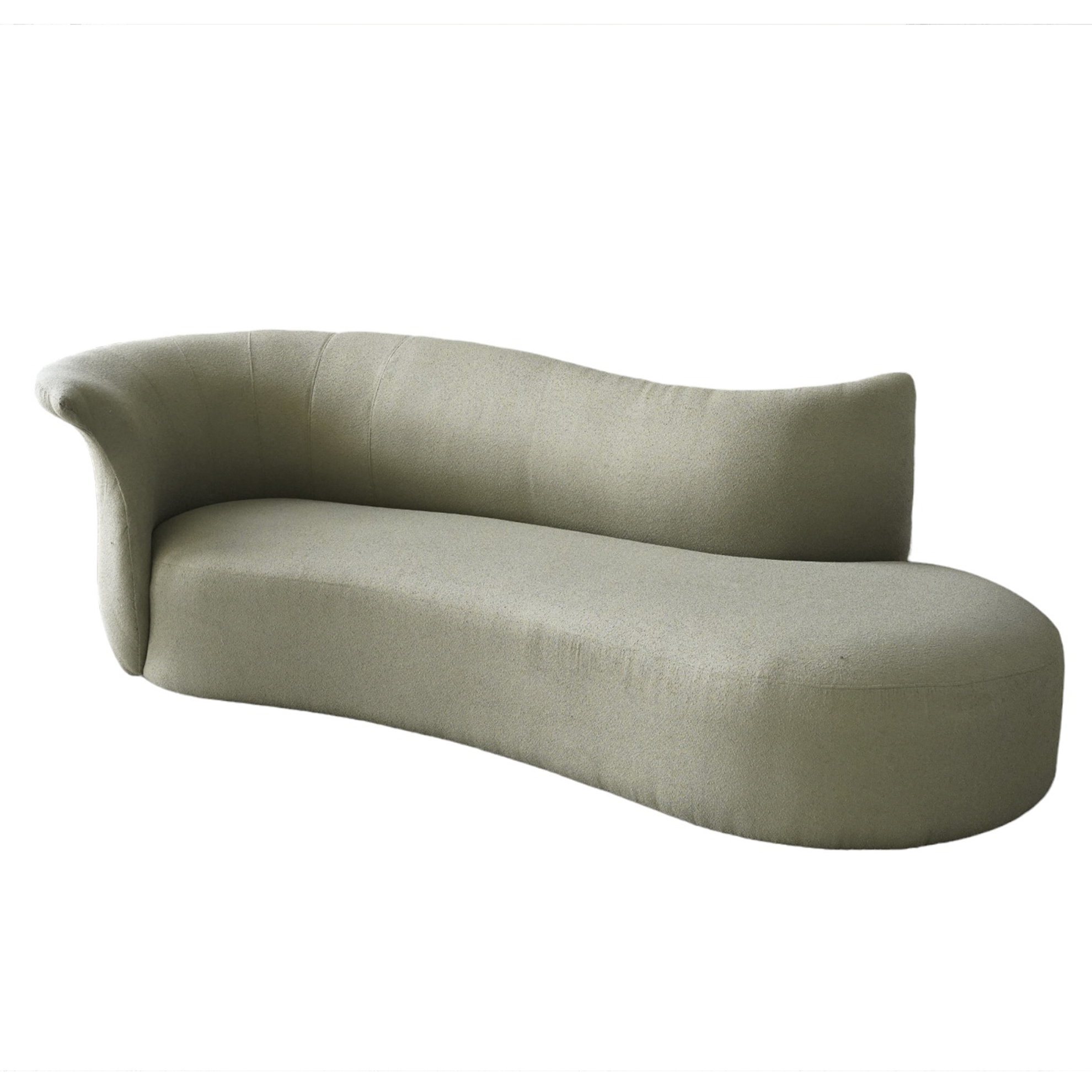 Curved 4 seater sofa