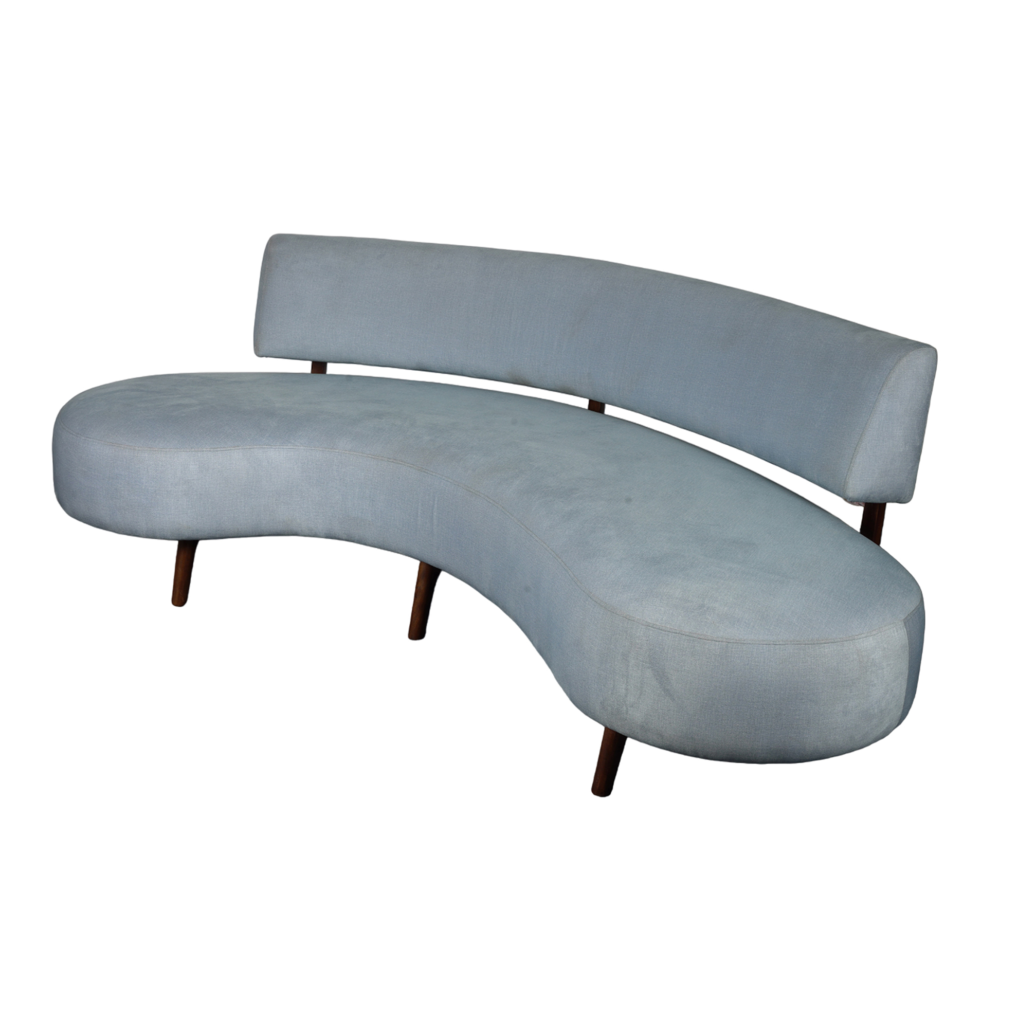 Curved Italian Style Sofa