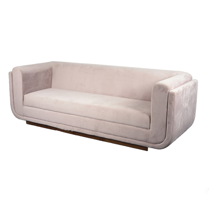 Velvet Two Seater Sofa